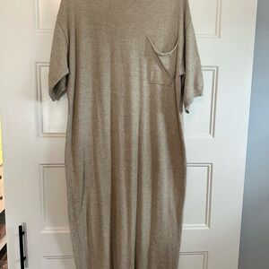 Free People Tan Maxi Dress
